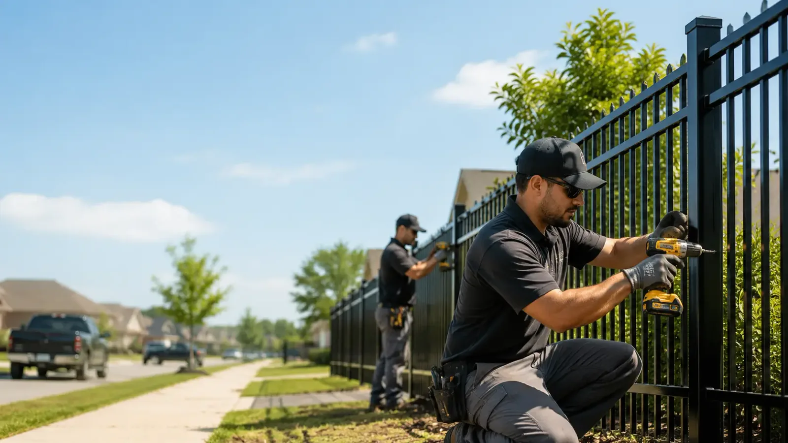 Metal Fence Installation in Sebastian, TX